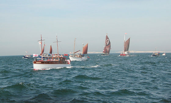 Crossing the English Channel.