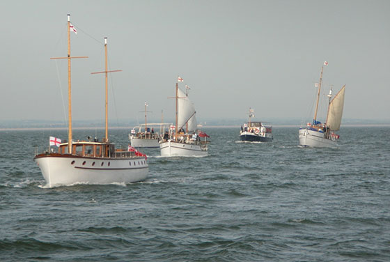 Crossing the English Channel.