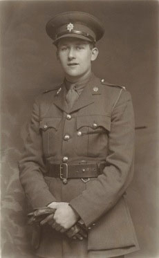 Harry Elliott when commissioned in 1940.