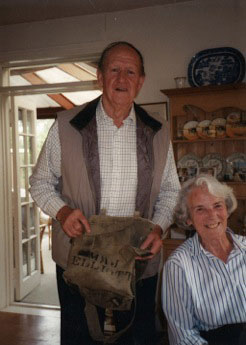 Harry and Frances Elliott in their Bedford home.