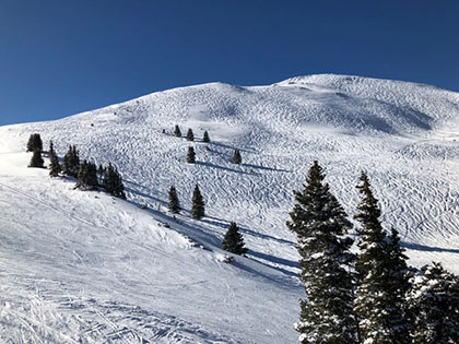 Skiing at Copper with family