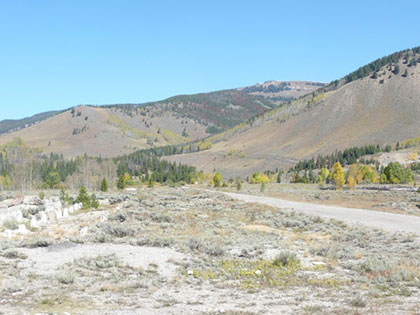 Colorado near the area of Camp Hale.